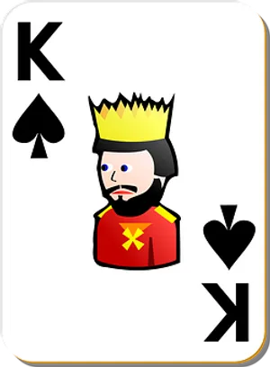 Kingof Spades Playing Card PNG Image