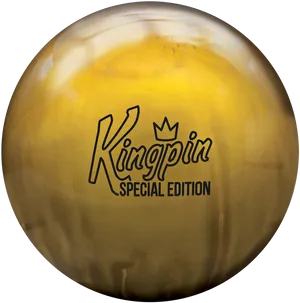 Kingpin Special Edition Bowling Ball PNG Image