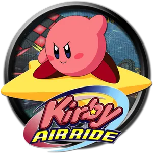 Kirby Air Ride Game Art PNG Image