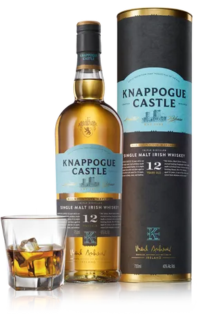 Knappogue Castle12 Year Single Malt Irish Whiskey PNG Image