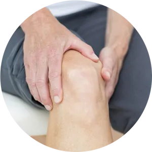 Knee Pain Close Up PNG Image