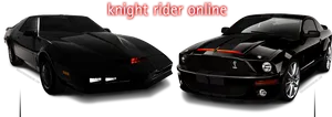 Knight Rider Cars Comparison PNG Image