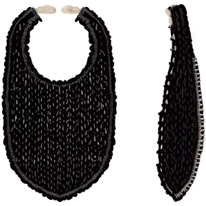 Knit Bib Pattern Png 06292024 PNG Image