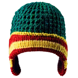 Knitted Rasta Hat Pattern Png Dda PNG Image