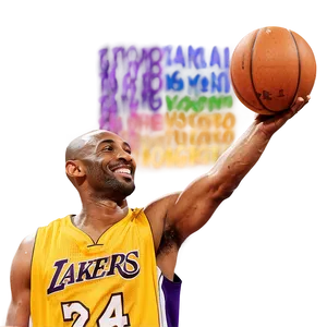 Kobe Bryant Celebrating Victory Png 37 PNG Image