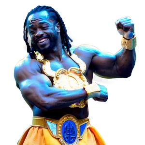 Kofi Kingston Award Ceremony Png Qgh85 PNG Image