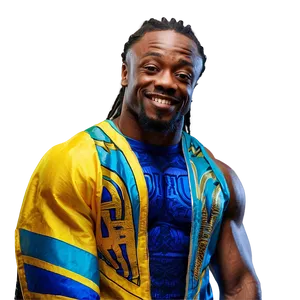 Kofi Kingston Behind The Scenes Png Rla PNG Image