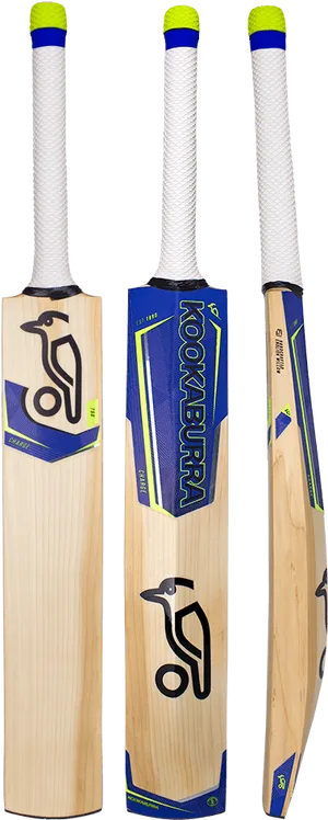 Kookaburra Cricket Bat Showcase PNG Image