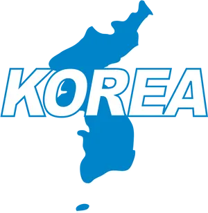 Korea Map Graphic PNG Image