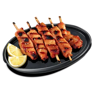 Korean Bbq Grilled Chicken Png Kjm PNG Image