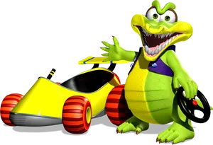 Kritter Kart Racer_ Donkey Kong Series PNG Image