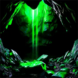 Kryptonite Cave Background Png Aff PNG Image