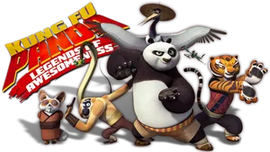 Kung Fu Panda Legendsof Awesomeness Characters PNG Image