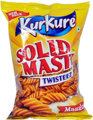 Kurkure Solid Masti Twisteez Packet PNG Image