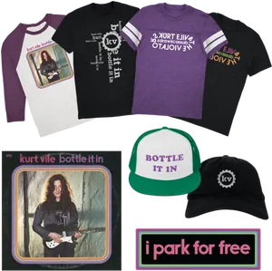 Kurt Vile Merchandise Collection PNG Image