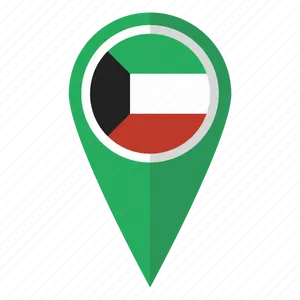 Kuwait Location Icon PNG Image