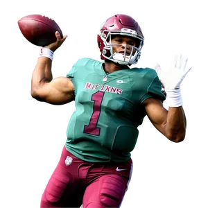 Kyler Murray Dynamic Action Shot Png 06252024 PNG Image