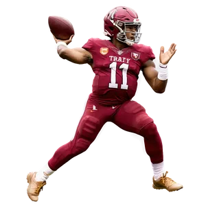 Kyler Murray Dynamic Action Shot Png 06252024 PNG Image