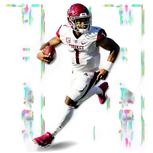 Kyler Murray Running With Ball Png 06252024 PNG Image