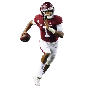 Kyler Murray Running With Ball Png 06252024 PNG Image