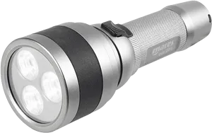 L E D Flashlight Multiple Lenses PNG Image