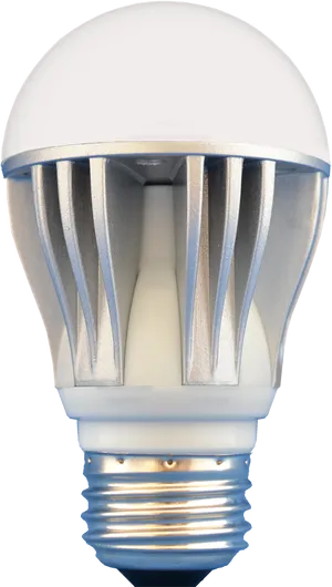 L E D Light Bulb Isolated PNG Image