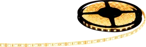 L E D Strip Light Reel PNG Image