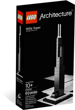 L E G O Architecture Willis Tower Set PNG