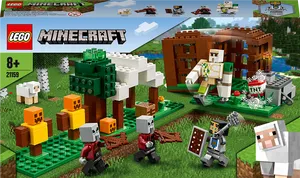 L E G O Minecraft Set21159 The Pillager Outpost PNG Image