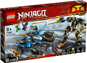 L E G O Ninjago Thunder Raider Set71699 PNG Image