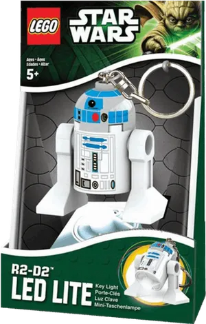 L E G O Star Wars R2 D2 L E D Keychain PNG Image