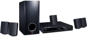 L G Home Theater System Setup PNG Image