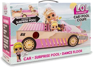 L O L Surprise Car Pool Coupe Packaging PNG Image