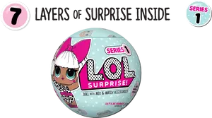 L O L Surprise Series1 Packaging PNG Image