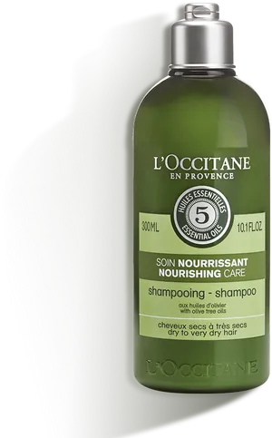 L Occitane Nourishing Shampoo Bottle PNG Image