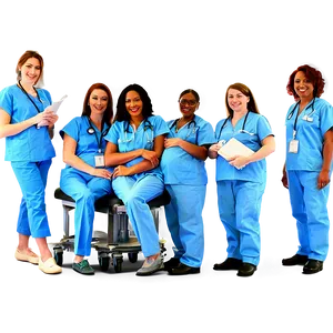 Labor And Delivery Team Nurse Png 83 PNG Image