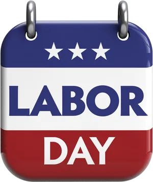 Labor Day Calendar Icon PNG Image