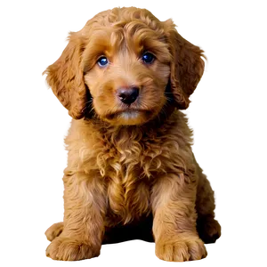 Labradoodle Puppy Eyes Png Xit47 PNG Image