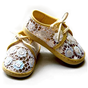 Lace Baby Shoes Png Pku6 PNG Image