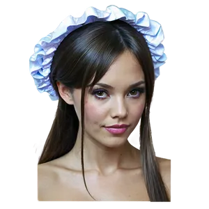 Lace Trim Maid Hat Png Sir PNG Image