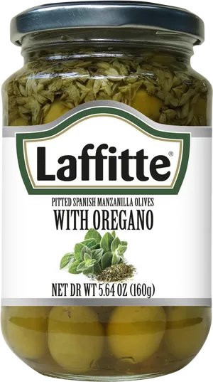 Laffitte Manzanilla Oliveswith Oregano PNG Image