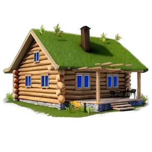 Lakeside Log Cabin Escape Png 17 PNG Image