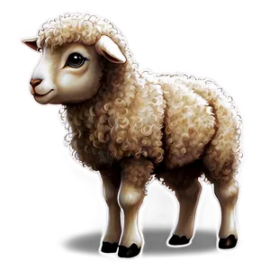 Lamb Illustration Png Cax PNG Image