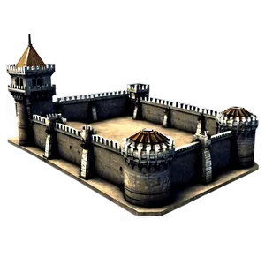 Large Ancient Castle Png 27 PNG Image