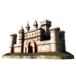 Large Ancient Castle Png Jsc5 PNG Image