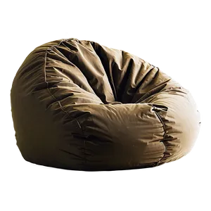 Large Bean Bag Chair Png 06132024 PNG Image