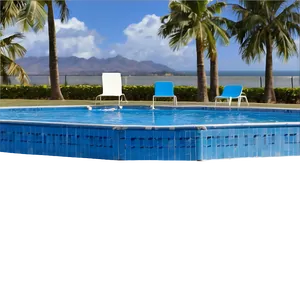 Large Blue Swimming Pool Png Rds70 PNG Image