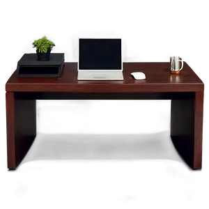 Large Office Desk Png Hmk PNG Image