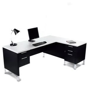 Large Office Desk Png Yvw31 PNG Image