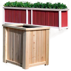 Large Outdoor Planter Box Png 06282024 PNG Image